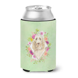 Caroline'S Treasures Ck4369Cc Spinone Italiano Green Flowers Can Or Bottle Hugger Cold-Beverage-Koozies, 12 Oz, Multicolor