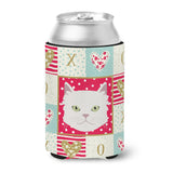 Caroline'S Treasures Ck5085Cc Asian Semi Longhaired Cat Love Can Or Bottle Hugger Cold-Beverage-Koozies, Multicolor