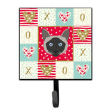 Caroline'S Treasures Balinese Cat Love Leash Or Key Holder Hooks, Multicolor