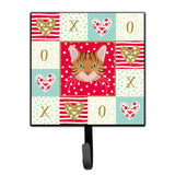 Caroline'S Treasures Bengal Cat Love Leash Or Key Holder Hooks, Multicolor