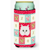 Caroline'S Treasures Ck5103Tbc Chinchilla Persian Longhair Cat Tall Boy Hugger Cold-Beverage-Koozies, Multicolor