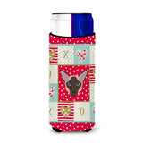 Caroline'S Treasures Ck5104Muk Colorpoint Longhair Cat Ultra Hugger For Slim Cans Cold-Beverage-Koozies, Multicolor