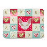 Caroline'S Treasures Devon Rex Cat Love Machine Washable Memory Foam Mat Doormats, Multicolor