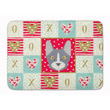 Caroline'S Treasures Don Sphynx Cat Love Machine Washable Memory Foam Mat Doormats, Multicolor