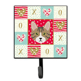 Caroline'S Treasures Dragon Li Cat Love Leash Or Key Holder Hooks, Multicolor