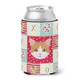Caroline'S Treasures Ck5116Cc European Shorthair Cat Love Can Or Bottle Hugger Cold-Beverage-Koozies, Multicolor