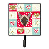 Caroline'S Treasures Siamese Modern Cat Love Leash Or Key Holder Hooks, Multicolor
