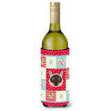 Caroline'S Treasures Ck5163Literk Siamese Traditional Cat Wine Bottle Hugger Cold-Beverage-Koozies, 750 Ml, Multicolor