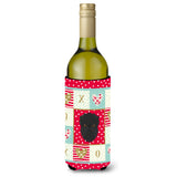 Caroline'S Treasures Ck5180Literk Affenpinscher Wine Bottle Insulator Hugger Cold-Beverage-Koozies, 750 Ml, Multicolor