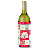Caroline'S Treasures Ck5186Literk Bolognese Wine Bottle Insulator Hugger Cold-Beverage-Koozies, 750 Ml, Multicolor