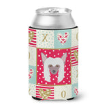 Caroline'S Treasures Ck5191Cc Chinese Crested Love Can Or Bottle Hugger Cold-Beverage-Koozies, Multicolor
