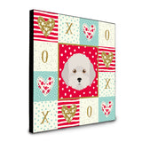 Cyprus Poodle Love Artwork Wall Panel Ck5193Up88