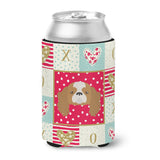 Caroline'S Treasures Ck5212Cc Blenheim Cavalier King Charles Spaniel Love Can Hugger Cold-Beverage-Koozies, Multicolor