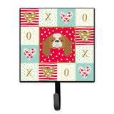 Caroline'S Treasures Blenheim Cavalier King Charles Spaniel Love Leash Or Key Holder Hooks, Multicolor