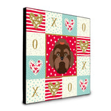 Russian Lapdog Love Artwork Wall Panel Ck5233Up88