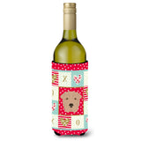 Caroline'S Treasures Ck5237Literk Shar Pei Wine Bottle Insulator Hugger Cold-Beverage-Koozies, 750 Ml, Multicolor
