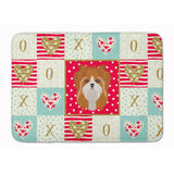 Caroline'S Treasures Yorkshire Terrier Love Machine Washable Memory Foam Mat Doormats, Multicolor