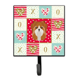 Caroline'S Treasures Yorkshire Terrier Love Leash Or Key Holder Hooks, Multicolor
