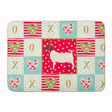Caroline'S Treasures Boer Goat Love Machine Washable Memory Foam Mat Doormats, Multicolor