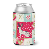 Caroline'S Treasures Ck5388Cc English Spot Rabbit Love Can Or Bottle Hugger Cold-Beverage-Koozies, Multicolor