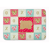 Caroline'S Treasures Lincoln Longwool Sheep Love Machine Washable Memory Foam Mat Doormats, Multicolor