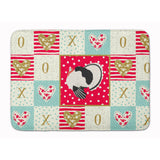 Caroline'S Treasures Royal Palm Turkey Love Machine Washable Memory Foam Mat Doormats, Multicolor