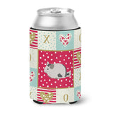 Caroline'S Treasures Ck5423Cc Mosaic Chinchilla Love Can Or Bottle Hugger Cold-Beverage-Koozies, Multicolor