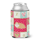 Caroline'S Treasures Ck5427Cc American Guinea Pig Love Can Or Bottle Hugger Cold-Beverage-Koozies, Multicolor