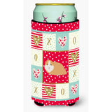 Caroline'S Treasures Ck5427Tbc American Guinea Pig Love Tall Boy Hugger Cold-Beverage-Koozies, Multicolor