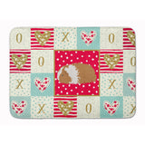 Caroline'S Treasures Texel Guinea Pig Love Machine Washable Memory Foam Mat Doormats, Multicolor