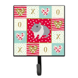 Caroline'S Treasures South African Hamster Love Leash Or Key Holder Hooks, Multicolor