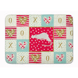Caroline'S Treasures Dumbo Sphynx Rat Love Machine Washable Memory Foam Mat Doormats, Multicolor