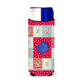 Caroline'S Treasures Ck5468Muk Delta Tail Betta Fish Love Ultra Hugger For Slim Cans Cold-Beverage-Koozies, Multicolor