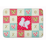 Caroline'S Treasures Ryukin Goldfish Love Machine Washable Memory Foam Mat Doormats, Multicolor