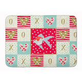 Caroline'S Treasures Tamasaba Goldfish Love Machine Washable Memory Foam Mat Doormats, Multicolor