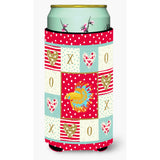 Caroline'S Treasures Ck5484Tbc Crowntail Betta Love Tall Boy Hugger Cold-Beverage-Koozies, Multicolor