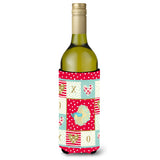 Caroline'S Treasures Ck5486Literk Elephant Ear Betta Love Wine Bottle Hugger Cold-Beverage-Koozies, 750 Ml, Multicolor