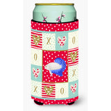 Caroline'S Treasures Ck5492Tbc Plakat Betta Love Tall Boy Insulator Hugger Cold-Beverage-Koozies, Multicolor