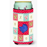 Caroline'S Treasures Ck5493Tbc Super Delta Tail Betta Love Tall Boy Hugger Cold-Beverage-Koozies, Multicolor
