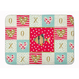 Caroline'S Treasures Tiger Barb Love Machine Washable Memory Foam Mat Doormats, Multicolor