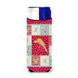Caroline'S Treasures Ck5500Muk Belgian Hunchback Canary Love Hugger For Slim Cans Cold-Beverage-Koozies, Multicolor