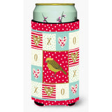 Caroline'S Treasures Ck5504Tbc Lizard Canary Love Tall Boy Insulator Hugger Cold-Beverage-Koozies, Multicolor