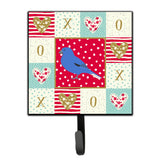 Caroline'S Treasures Bunting Love Leash Or Key Holder Hooks, Multicolor