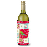 Caroline'S Treasures Ck5524Literk New Zealand Parakeet Love Wine Bottle Hugger Cold-Beverage-Koozies, 750 Ml, Multicolor