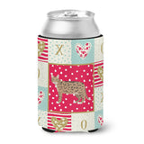 Caroline'S Treasures Ck5573Cc California Spangled #2 Cat Love Can Or Bottle Hugger Cold-Beverage-Koozies, Multicolor
