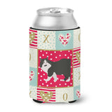 Caroline'S Treasures Ck5593Cc Cymric Cat Love Can Or Bottle Hugger Cold-Beverage-Koozies, Multicolor