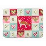 Caroline'S Treasures La Perm #2 Cat Love Machine Washable Memory Foam Mat Doormats, Multicolor