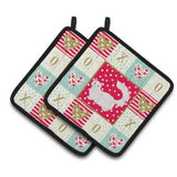 Caroline'S Treasures Ck5653Pthd Napoleon #1 Cat Love Pair Of Pot Holders Potholders, Multicolor