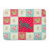 Caroline'S Treasures Nebelung #1 Cat Love Machine Washable Memory Foam Mat Doormats, Multicolor