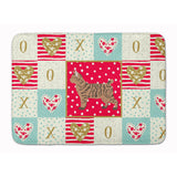 Caroline'S Treasures Pixie Bob #2 Cat Love Machine Washable Memory Foam Mat Doormats, Multicolor
